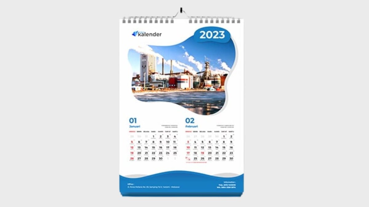 Ini Jenis Dan Ukuran Kalender Meja Dan Dinding Beda Emang Wellen Print