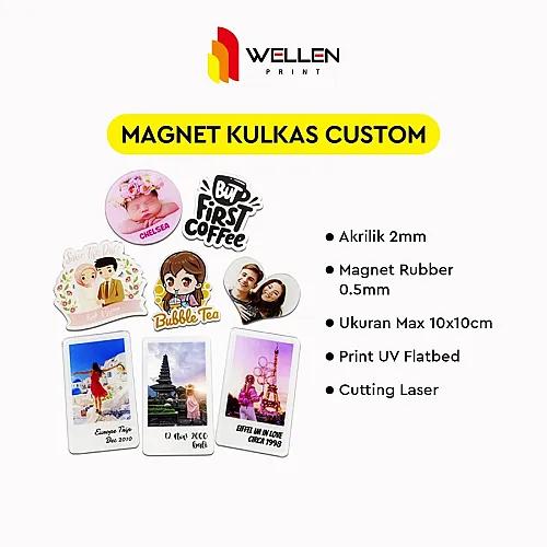 Cetak Magnet Kulkas Custom
