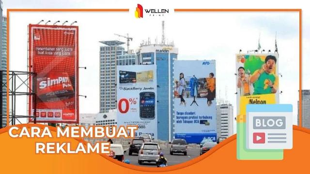 cara membuat reklame