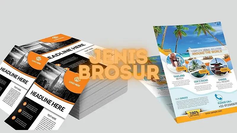 jenis brosur percetakan