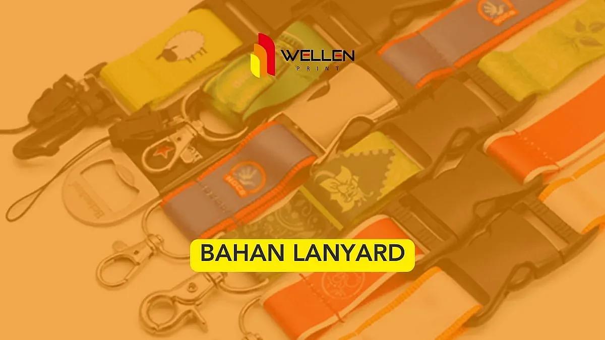 bahan lanyard