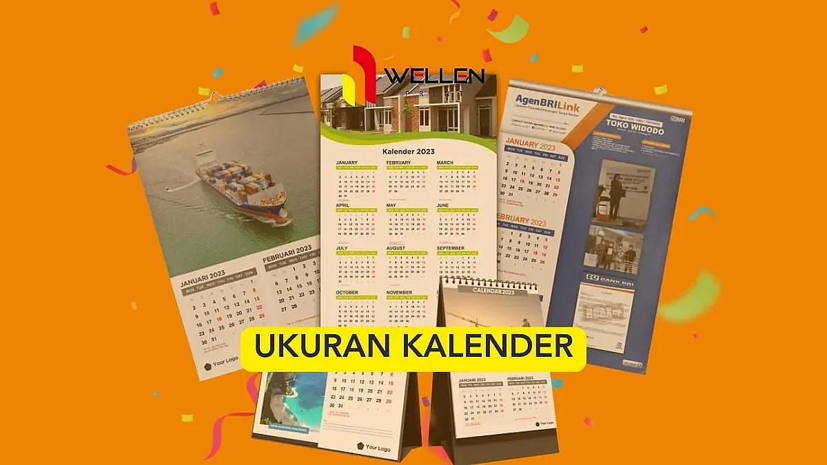 ukuran kalender