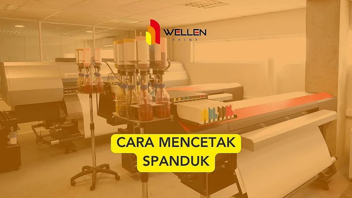 cara mencetak spanduk
