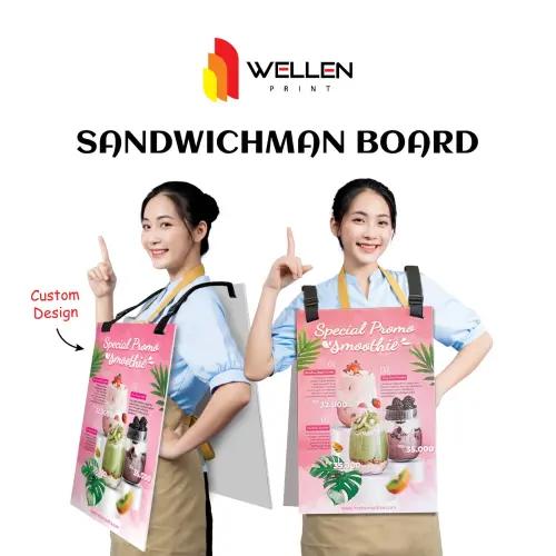 Cetak Sandwichman Board