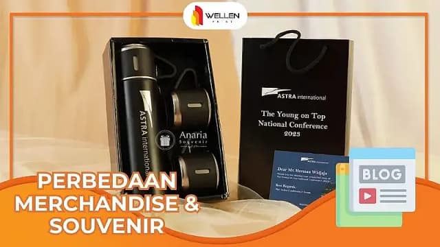 perbedaan merchandise dan souvenir