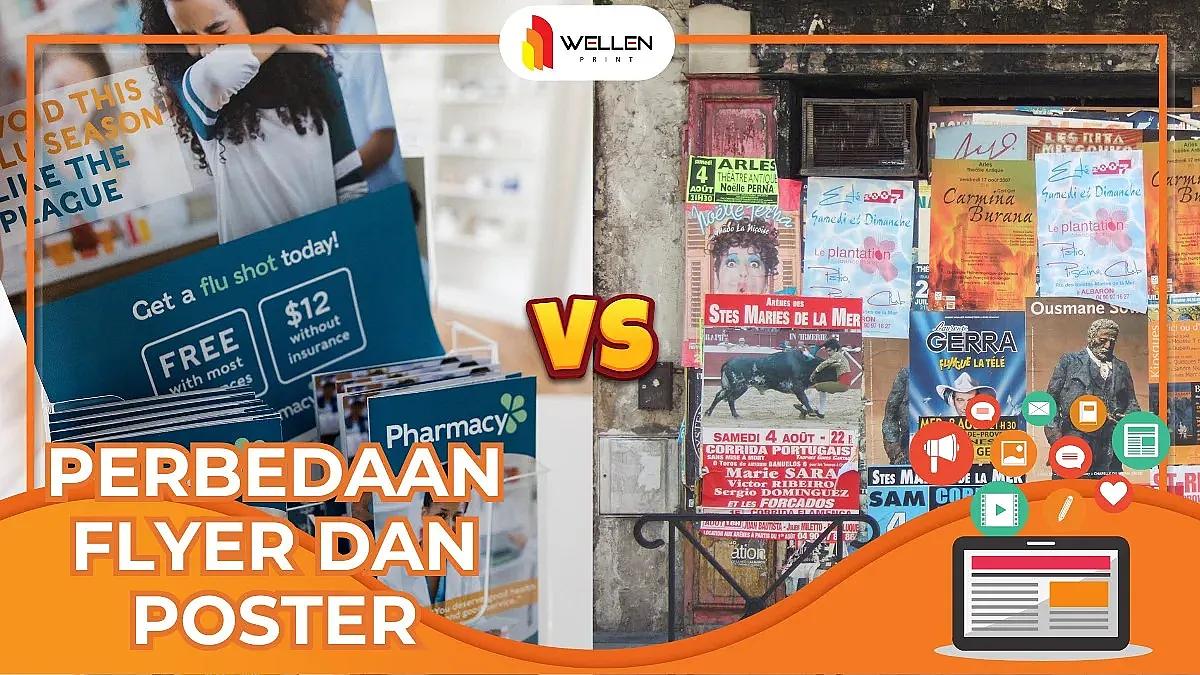 perbedaan flyer dan poster