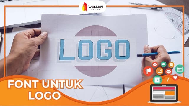 font untuk logo
