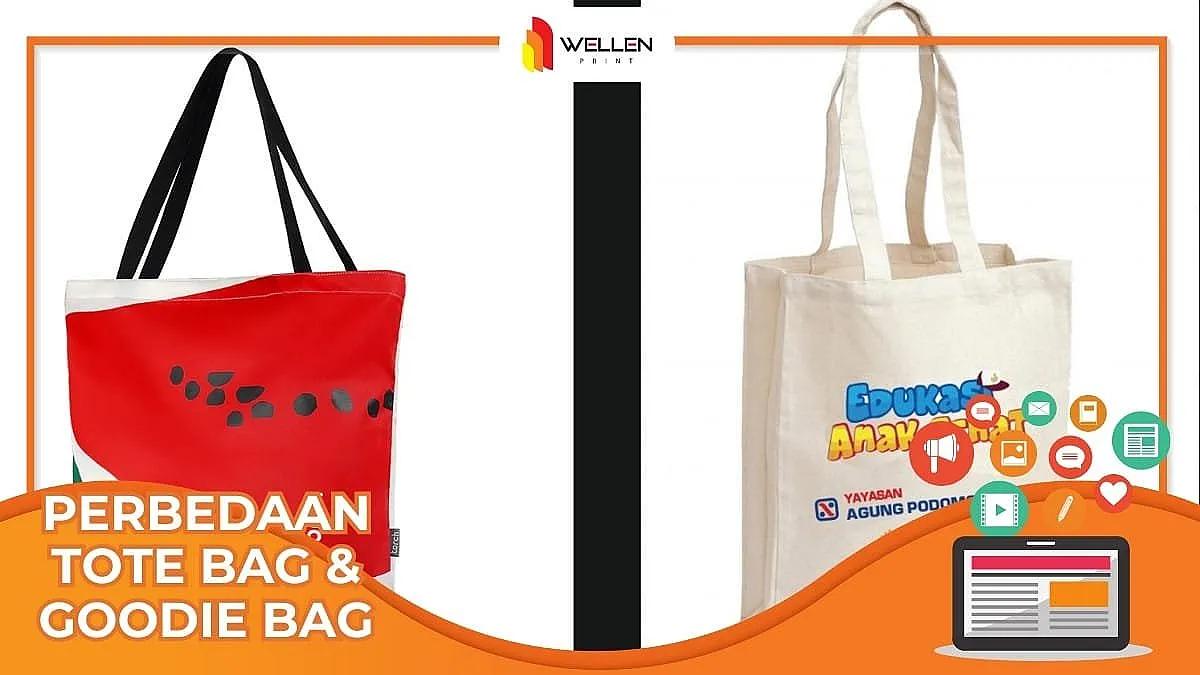perbedaan tote bag dan goodie bag