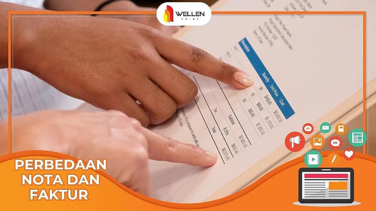 perbedaan nota dan faktur