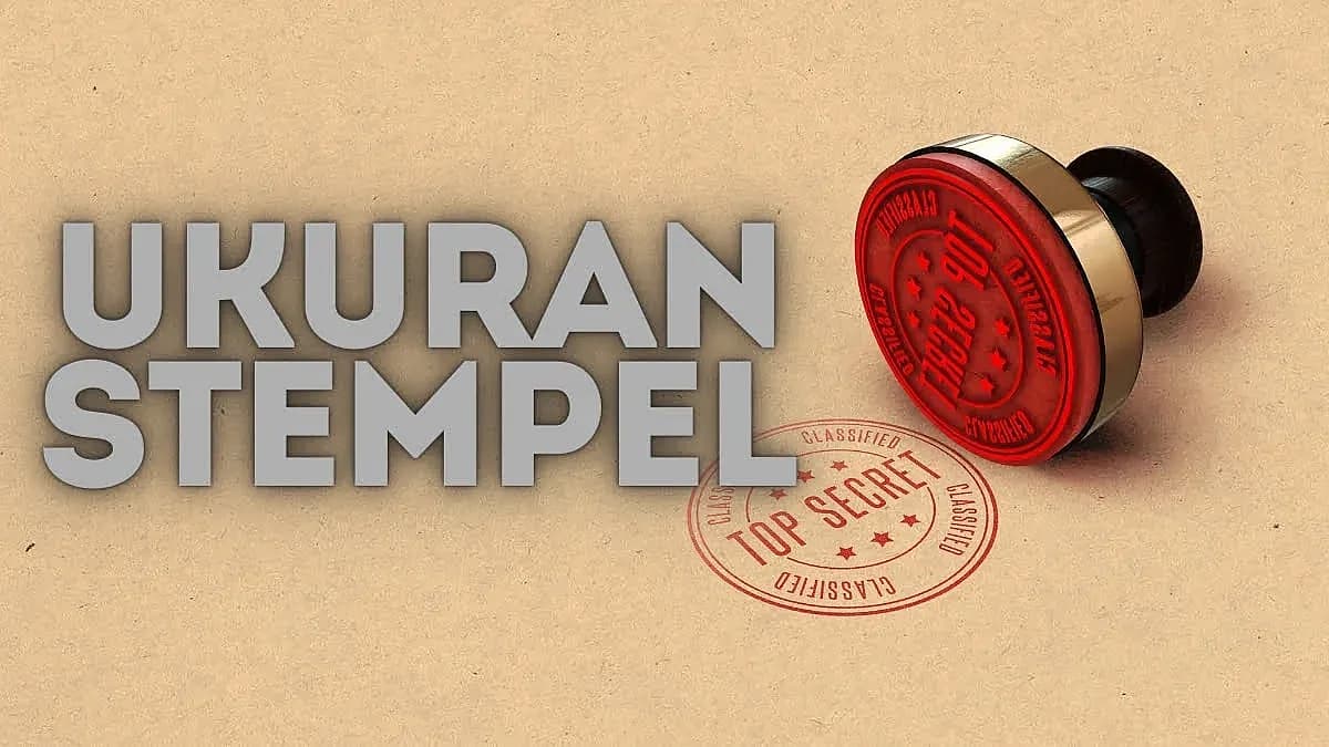 ukuran stempel