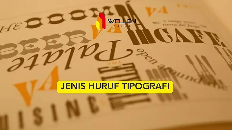 jenis huruf tipografi