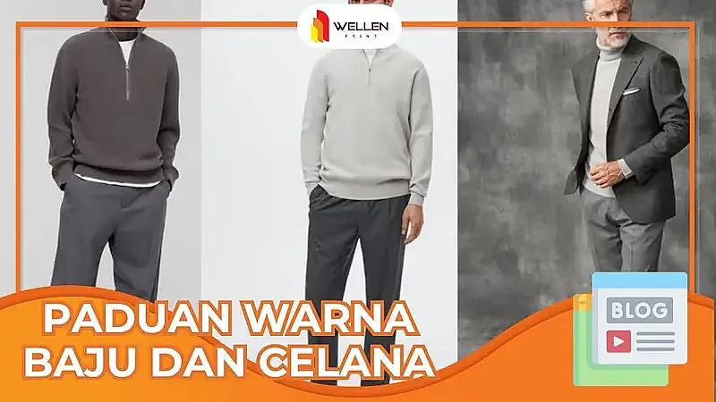 paduan warna baju dan celana