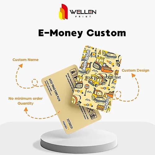 Cetak E-toll Card Custom